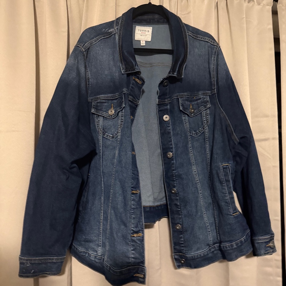 Torrid Jean jacket 5x